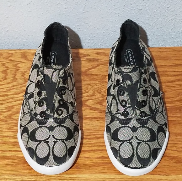 Coach Shoes - BNWOT Authentic Coach Katie Slip On Sneakers